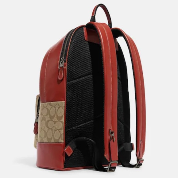 NEW Coach X Peanuts West Backpack In Signature Canvas With Patches - Picture 8 of 11